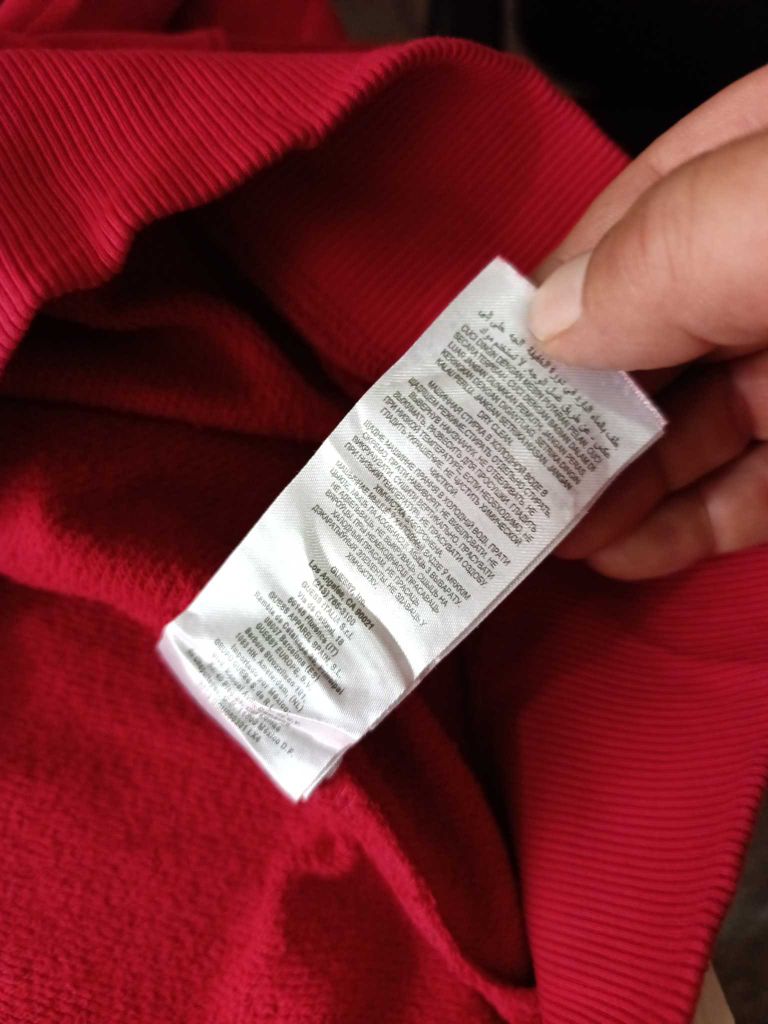 Guess Kırmızı Sweatshirt — görsel 9/11