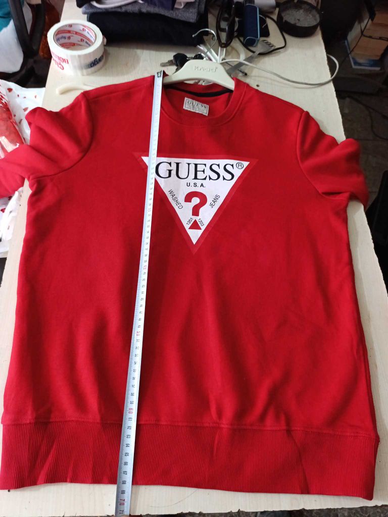 Guess Kırmızı Sweatshirt — görsel 11/11