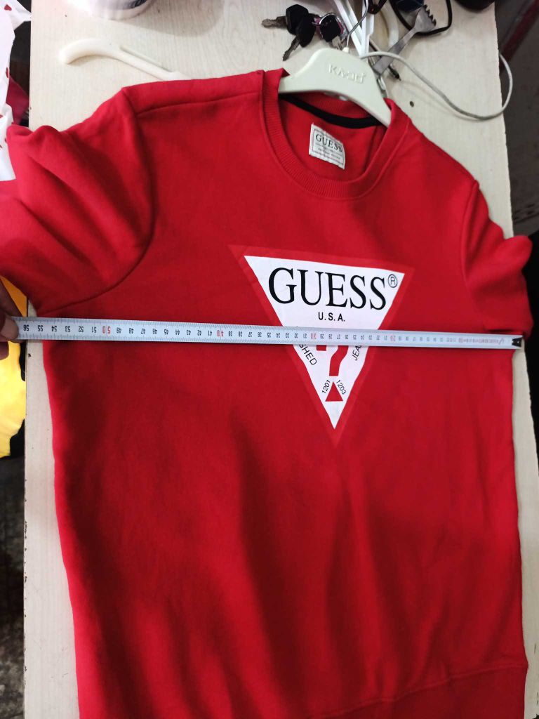 Guess Kırmızı Sweatshirt — görsel 10/11
