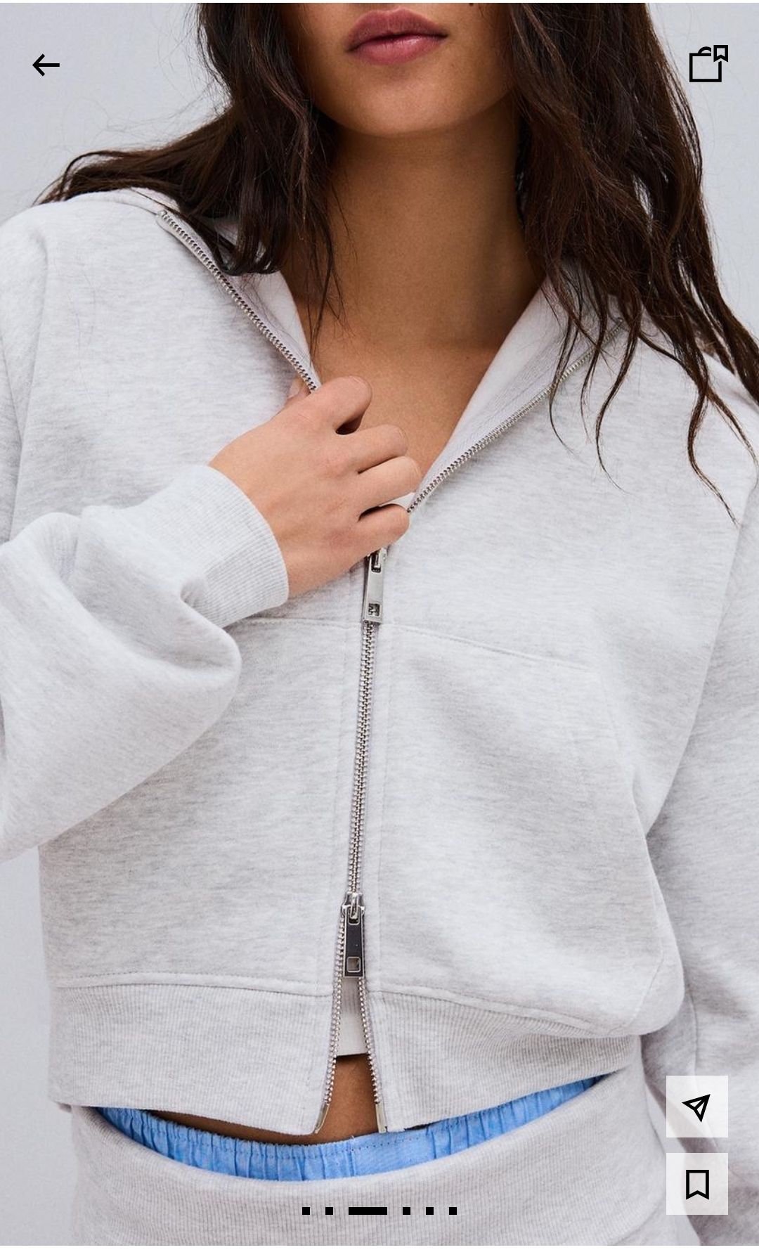 Bershka Kapüşonlu Sweatshirt — görsel 2/5