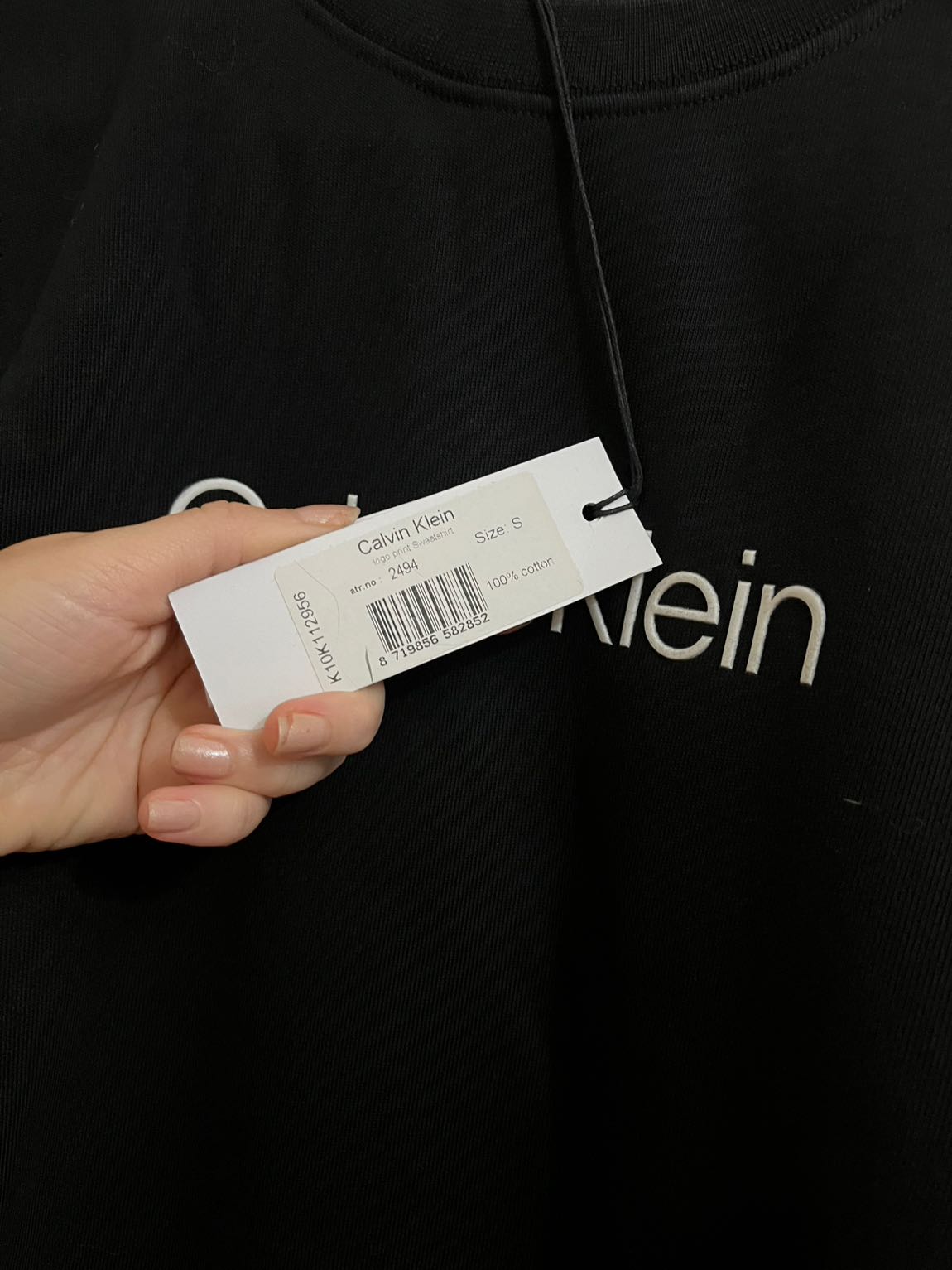 Calvin Klein Siyah Sweatshirt — görsel 2/4