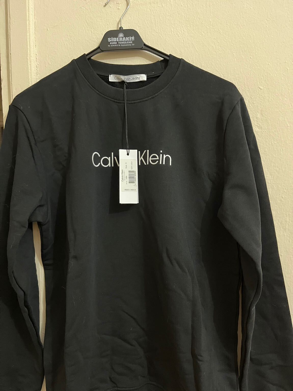 Calvin Klein Siyah Sweatshirt — görsel 4/4