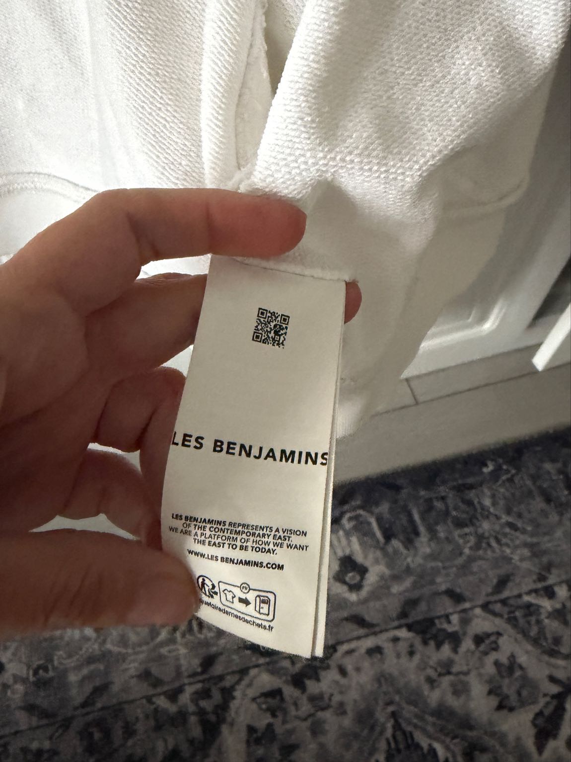 Les Benjamins Beyaz Sweatshirt — görsel 4/5