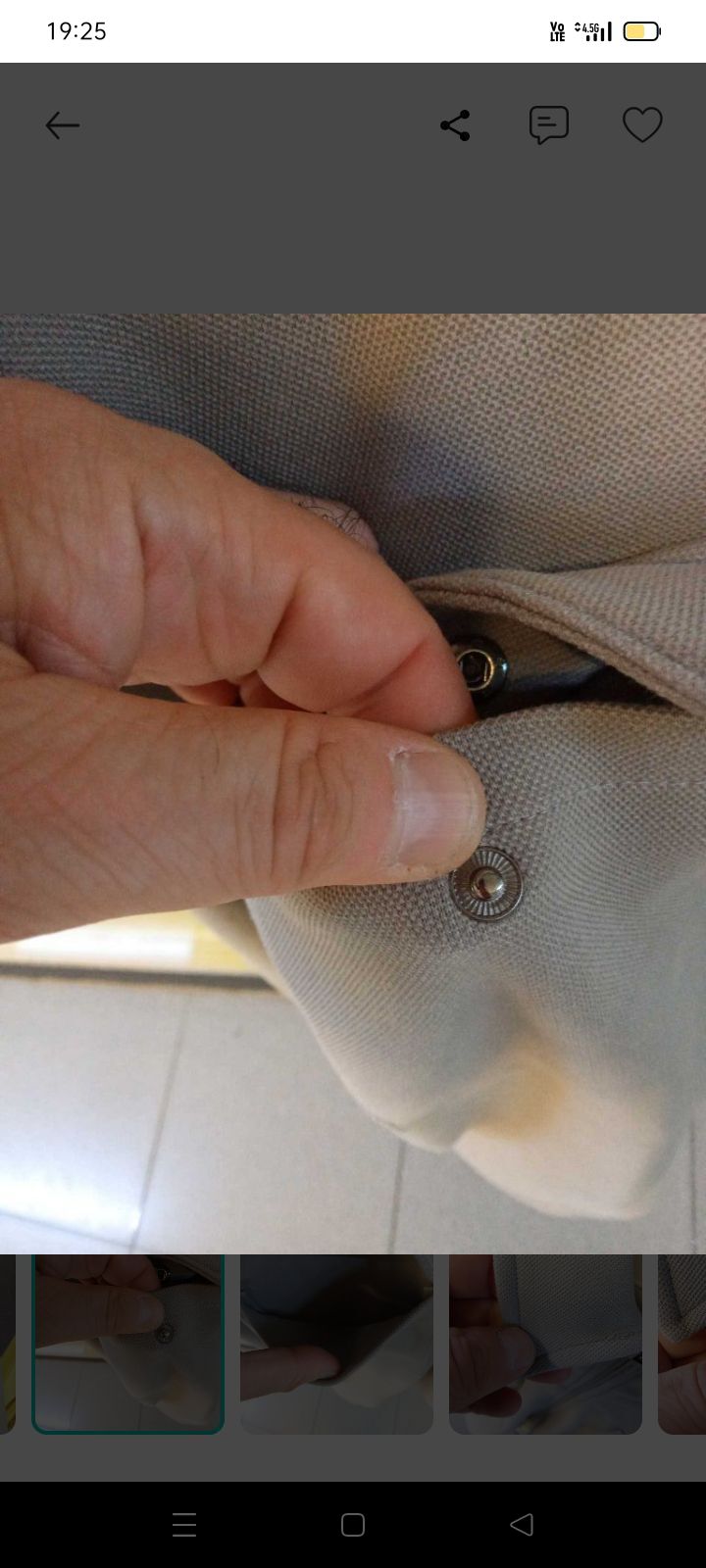 xl CAVALLARo Napoli oversize Polo sweats — görsel 8/12