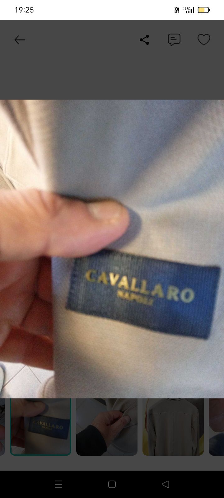 xl CAVALLARo Napoli oversize Polo sweats — görsel 9/12