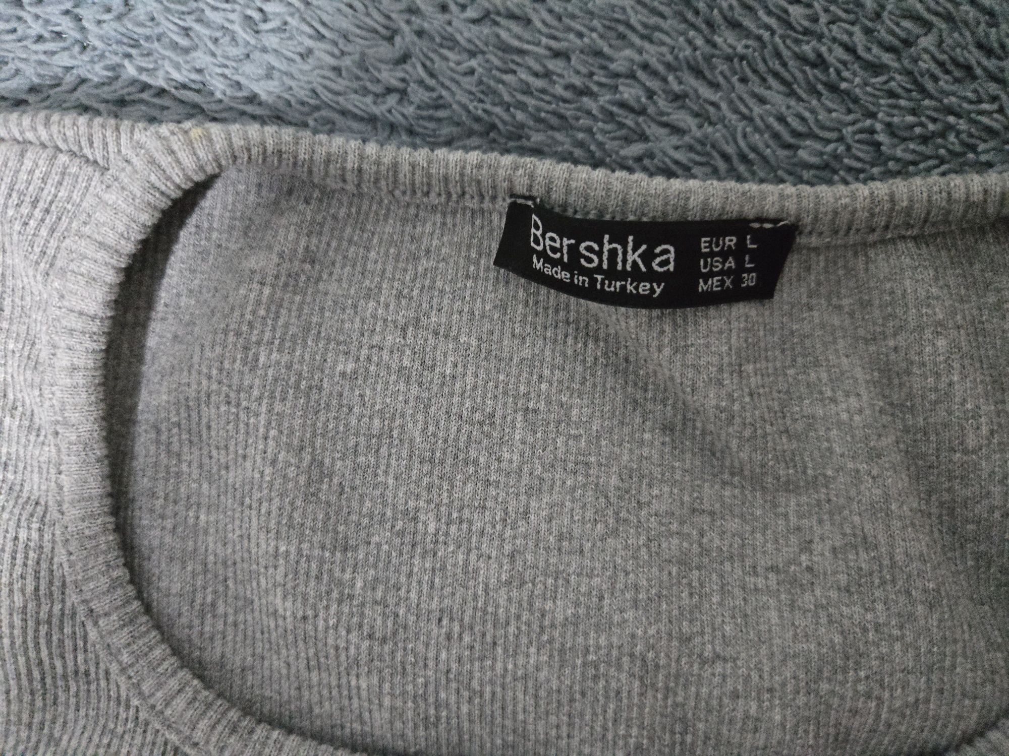 Bershka Gri Crop — görsel 3/3