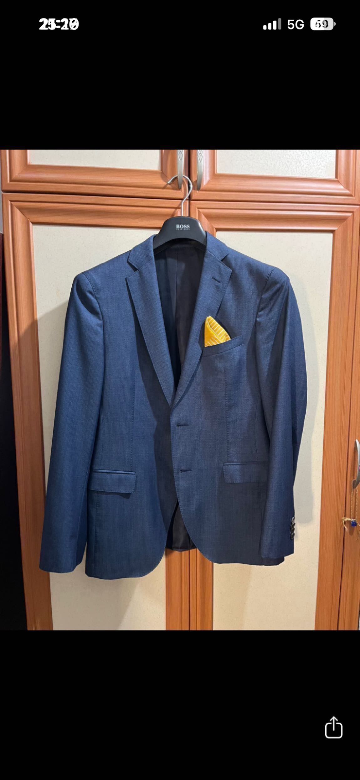 Hugo Boss erkek 46 beden takım elbise — görsel 2/7