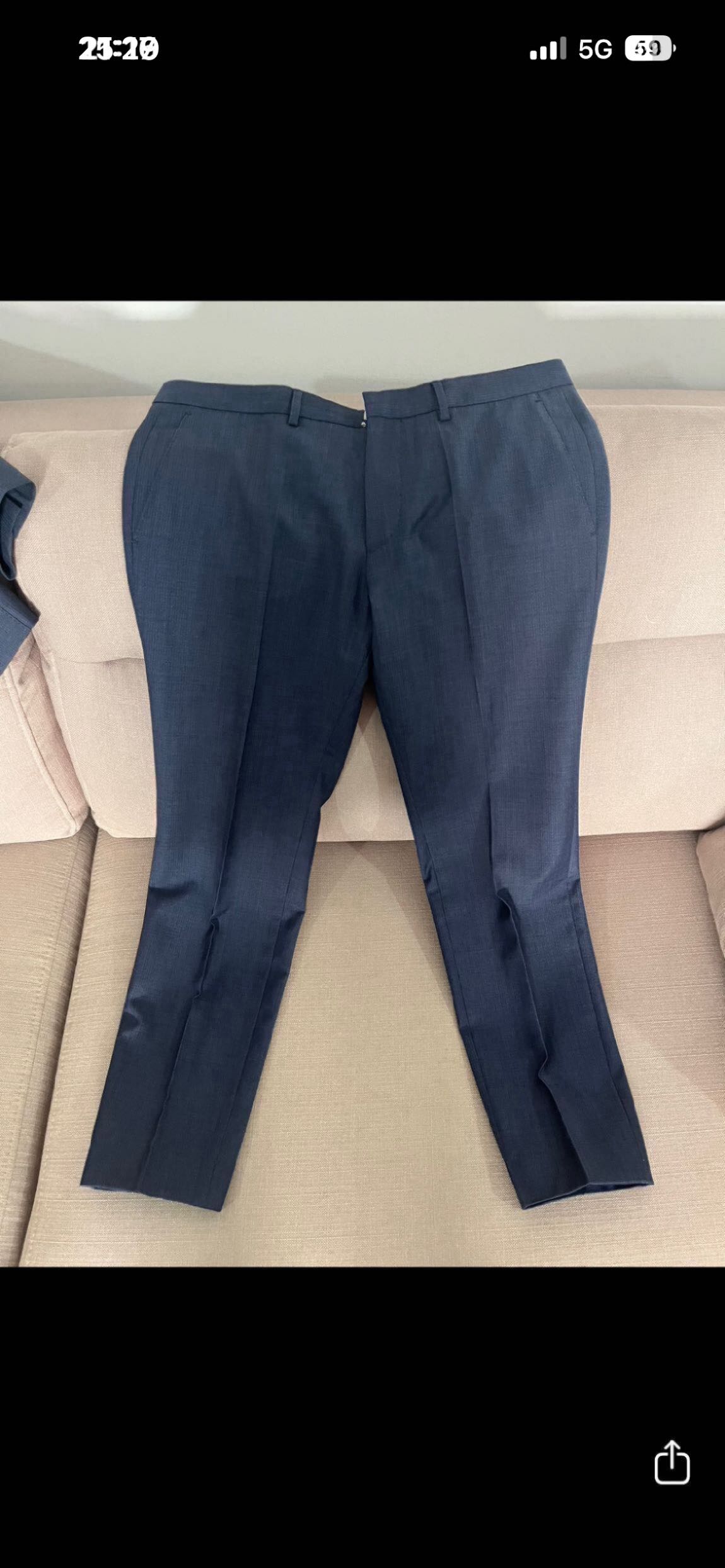 Hugo Boss erkek 46 beden takım elbise — görsel 7/7