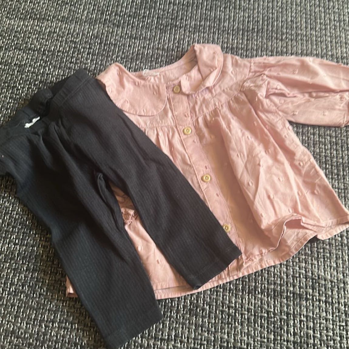 H&M Pembe Kız Bebek Takım — görsel 5/5