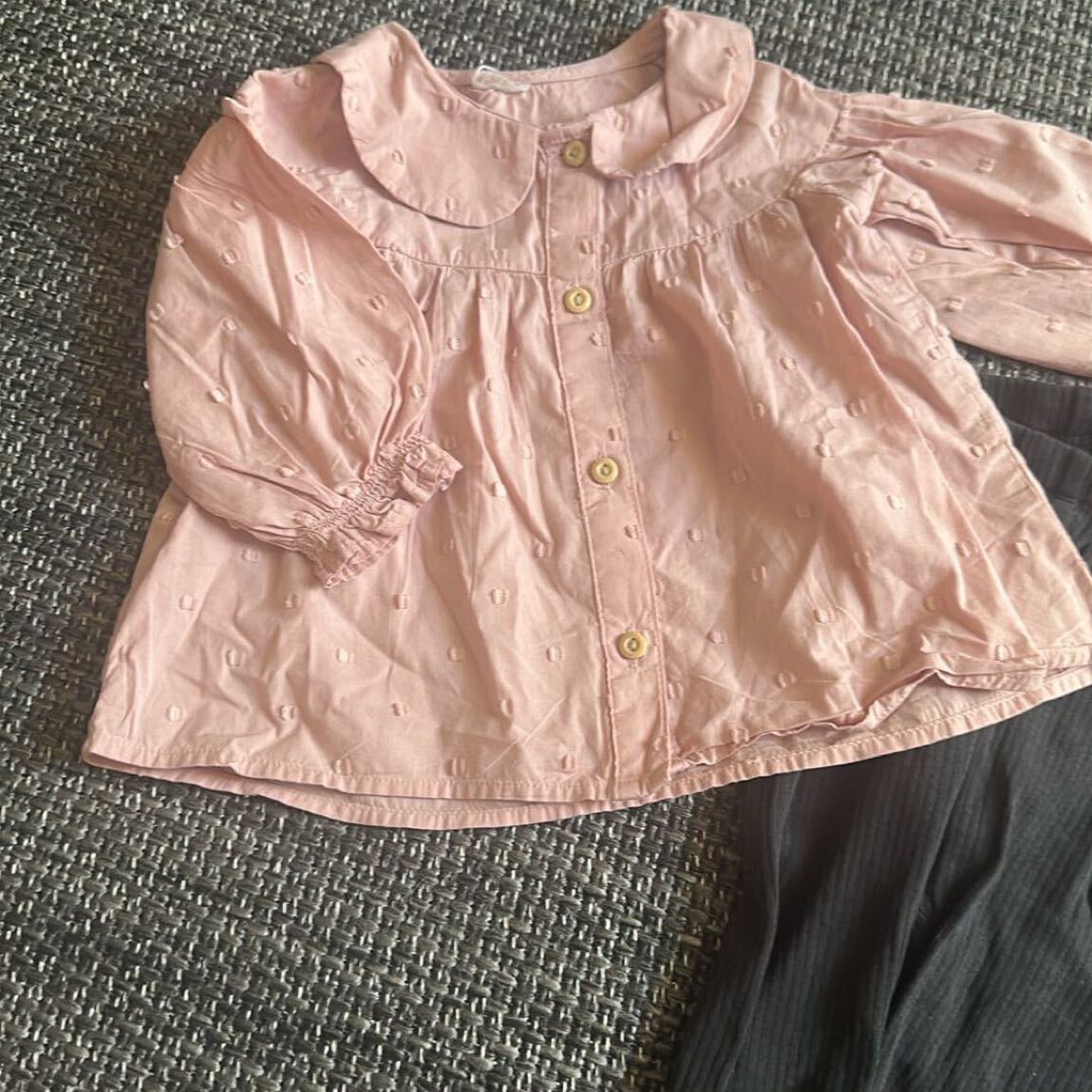 H&M Pembe Kız Bebek Takım — görsel 3/5