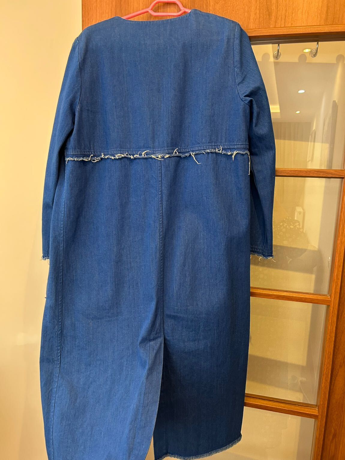 Zara denim palto — görsel 2/8