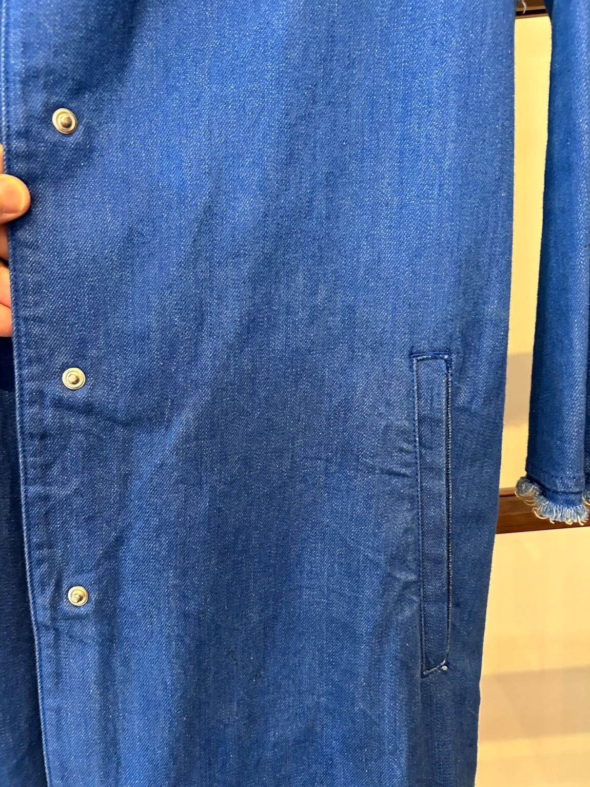 Zara denim palto — görsel 8/8