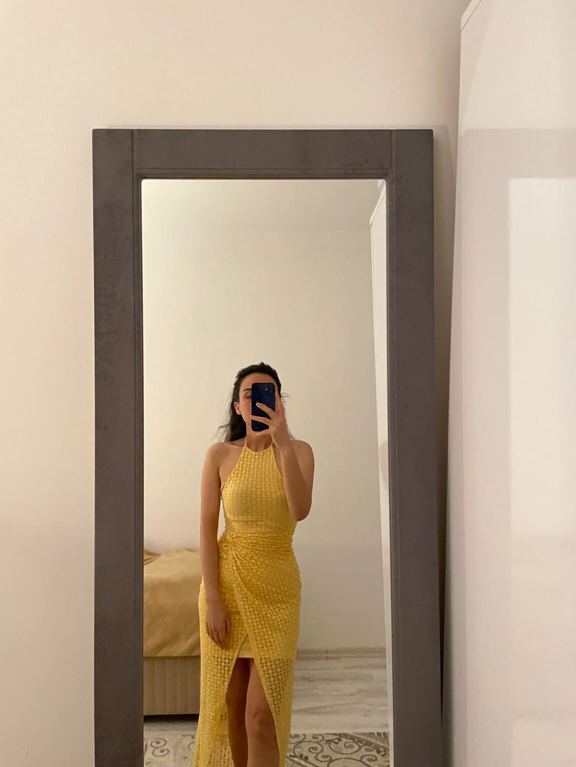 Bershka Sarı Elbise — görsel 5/5