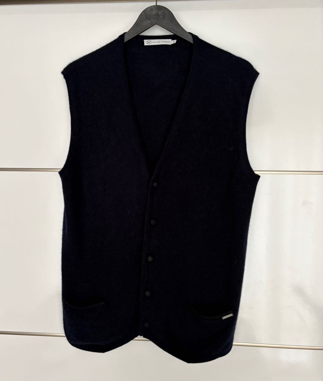Silk & Cashmere Yelek — görsel 2/12