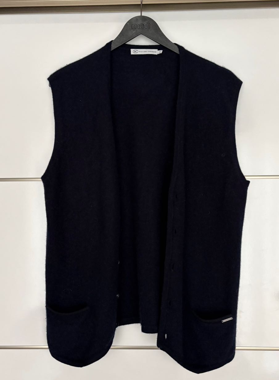 Silk & Cashmere Yelek — görsel 5/12