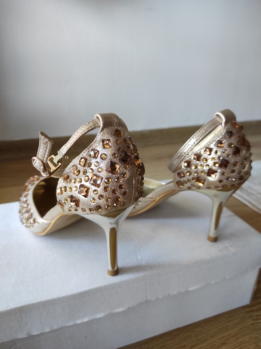 Bronz taşlı stiletto — görsel 7/7
