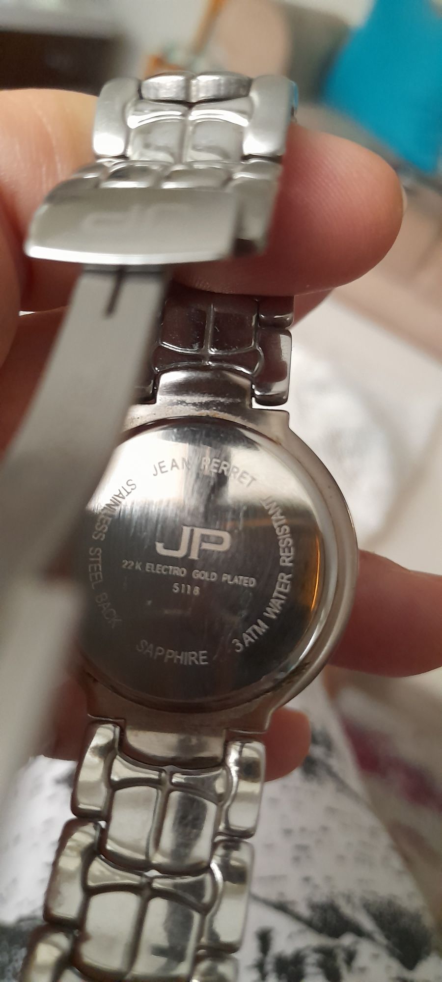 JEAN PERRET 22k elektro gold kadın saati — görsel 5/6
