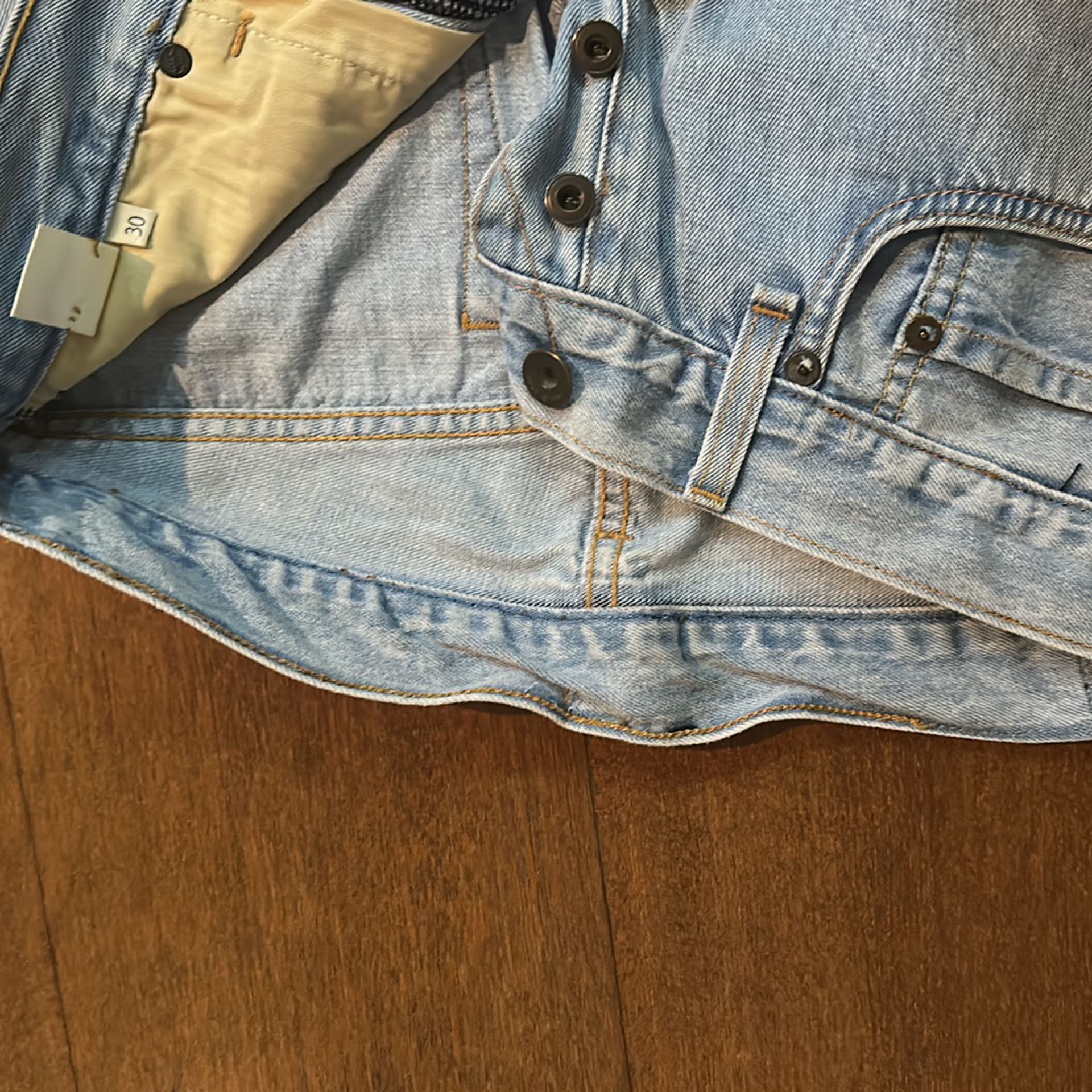 Rag and Bone Açık Mavi Jean — görsel 2/5