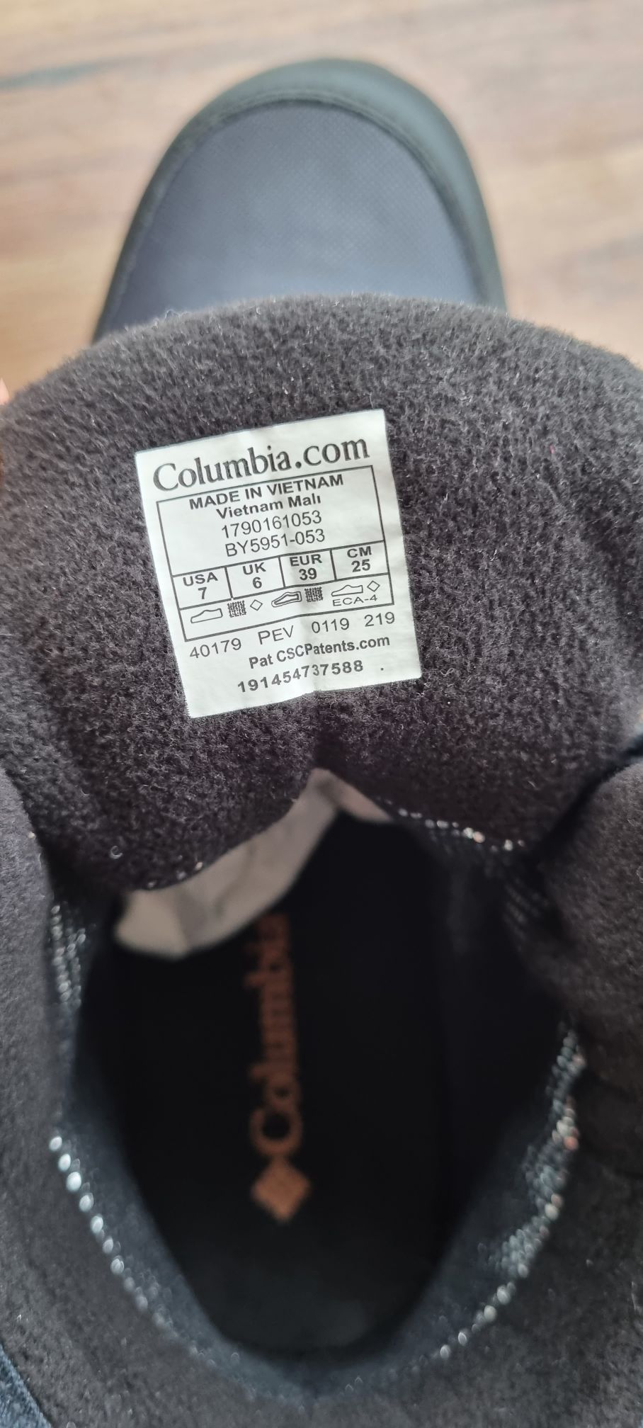 Columbia Bot- Orijinal — görsel 6/7