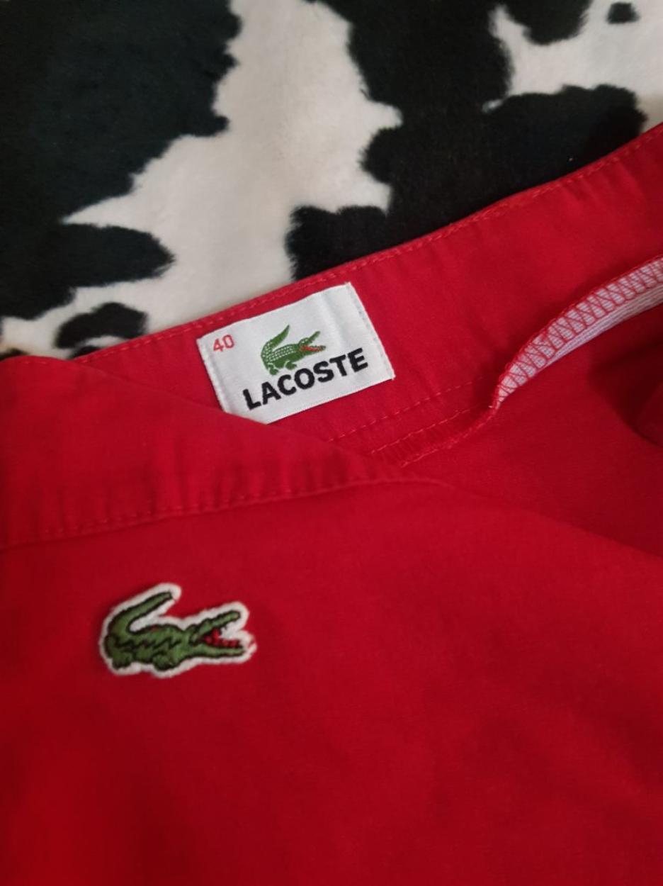 orjinal lacoste kirmizi pantolon — görsel 2/3