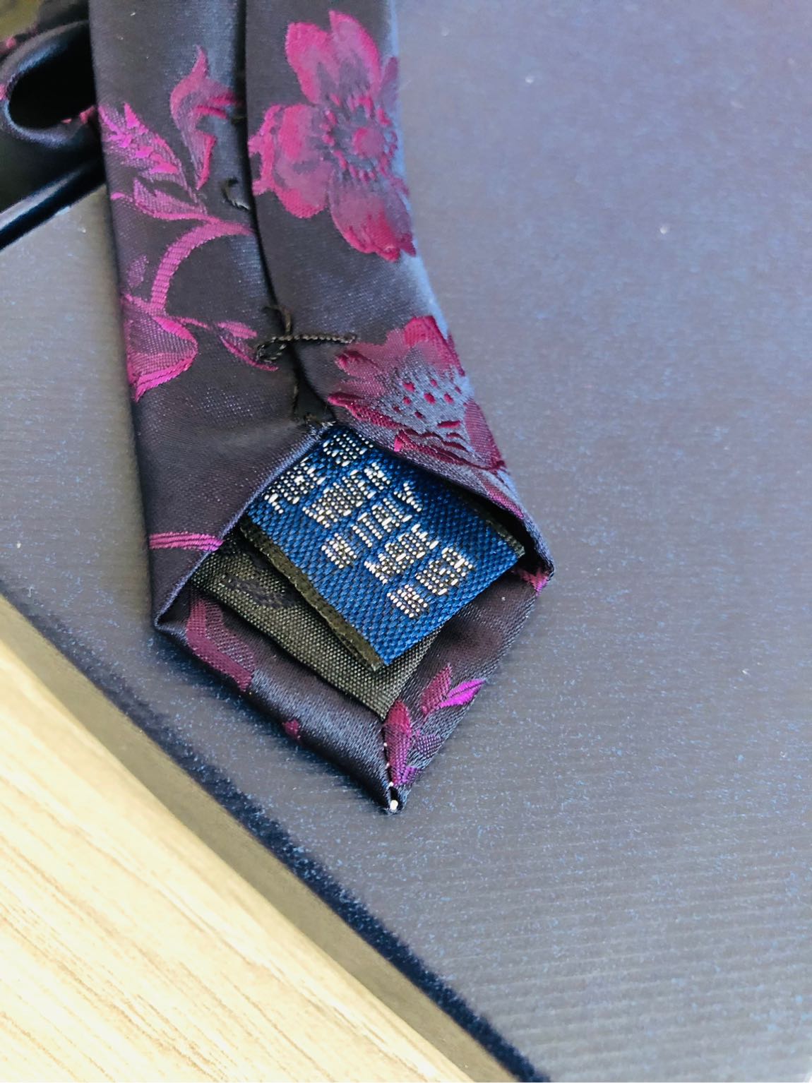 Brooks Brothers Saf İpek Kravat Sıfır — görsel 7/7