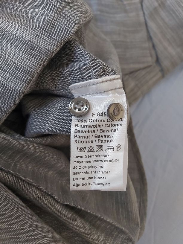 Lacoste yazlık keten karışımı gömlek — görsel 8/8