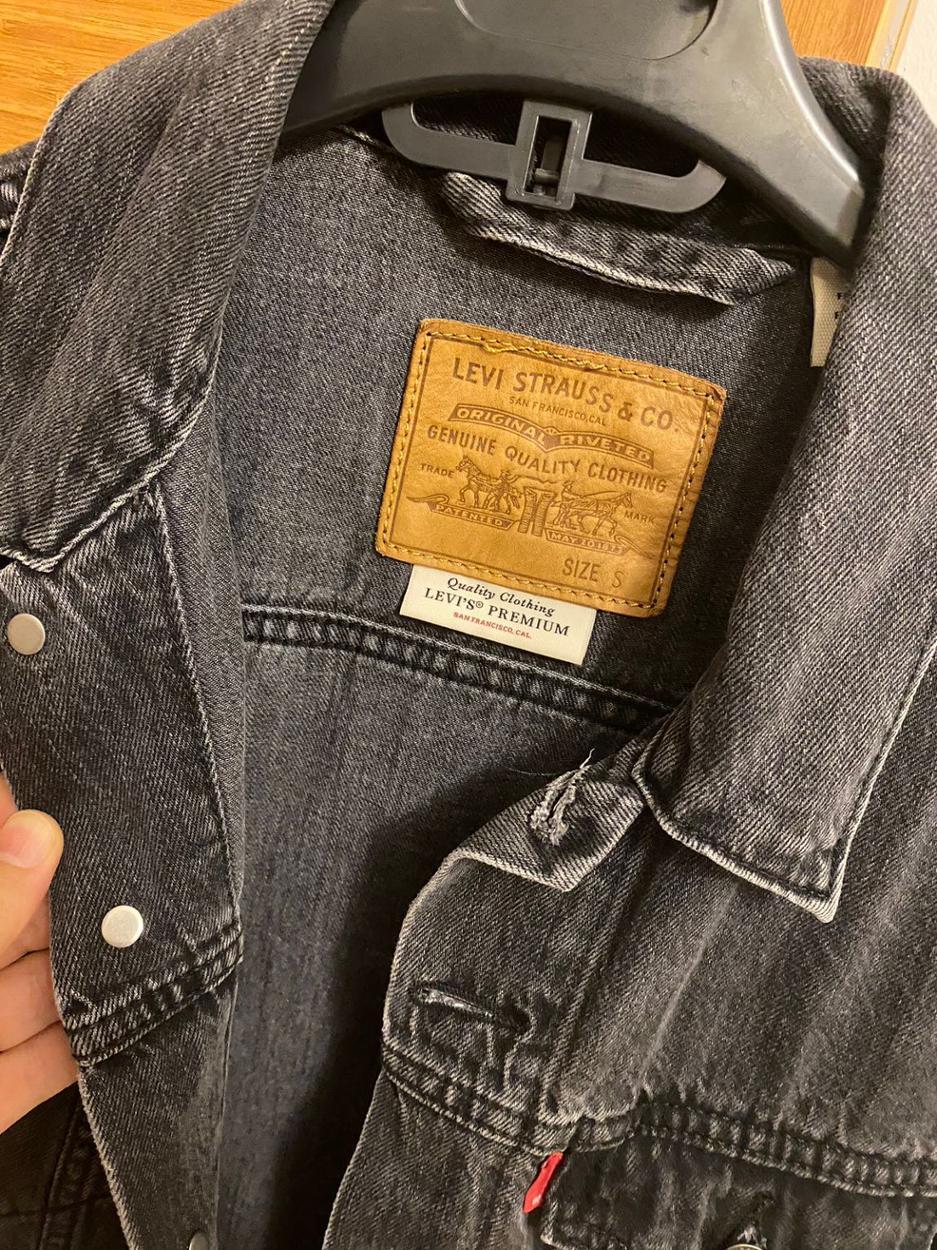 Levis Gri Kot Ceket — görsel 2/8