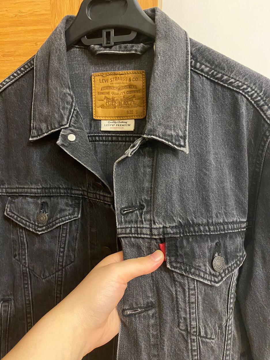 Levis Gri Kot Ceket — görsel 6/8