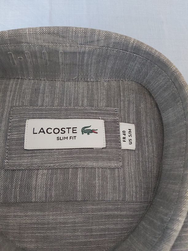 Lacoste yazlık keten karışımı gömlek — görsel 7/8