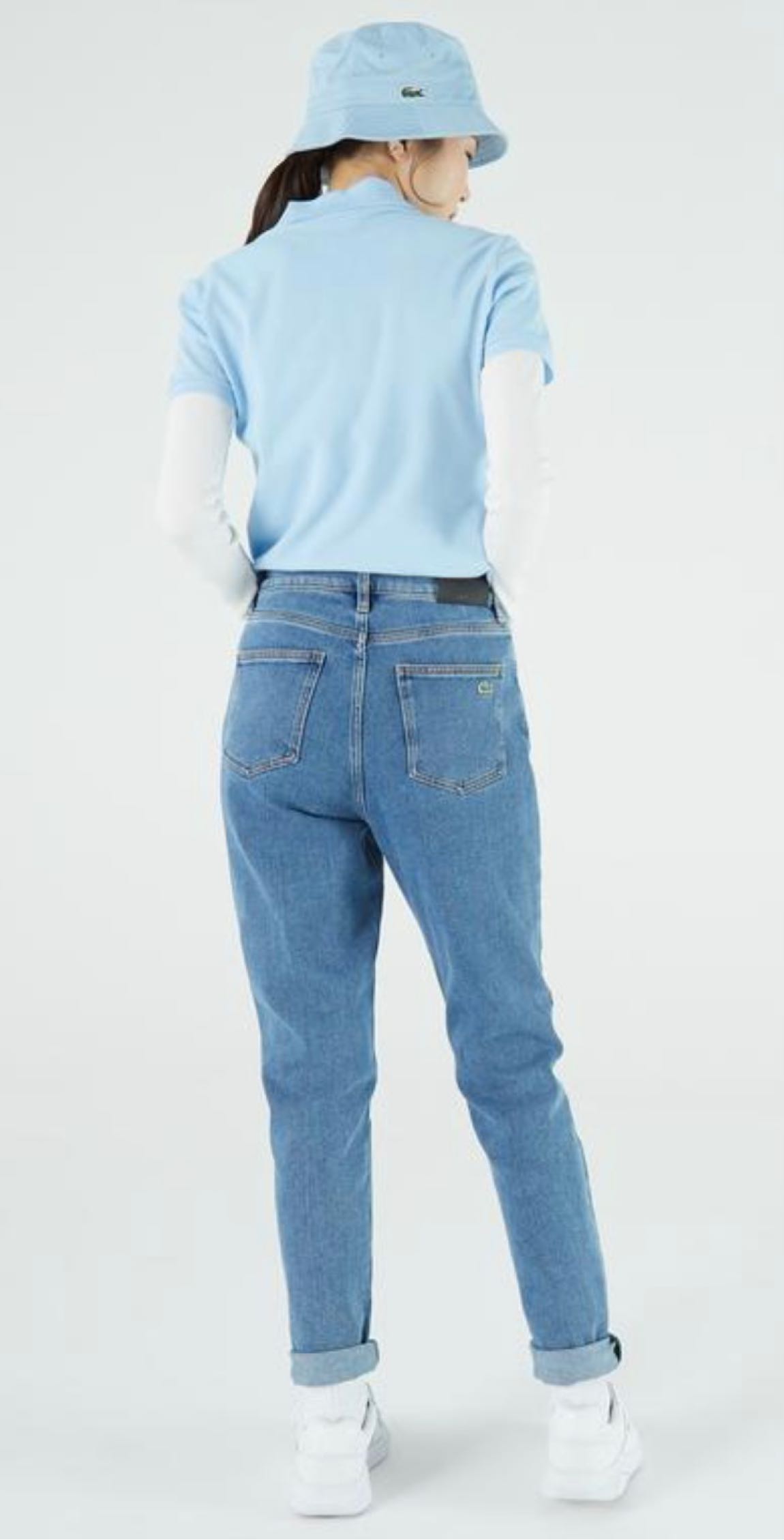 LACOSTE MARKA FATURALI MOM FİT JEAN — görsel 2/7