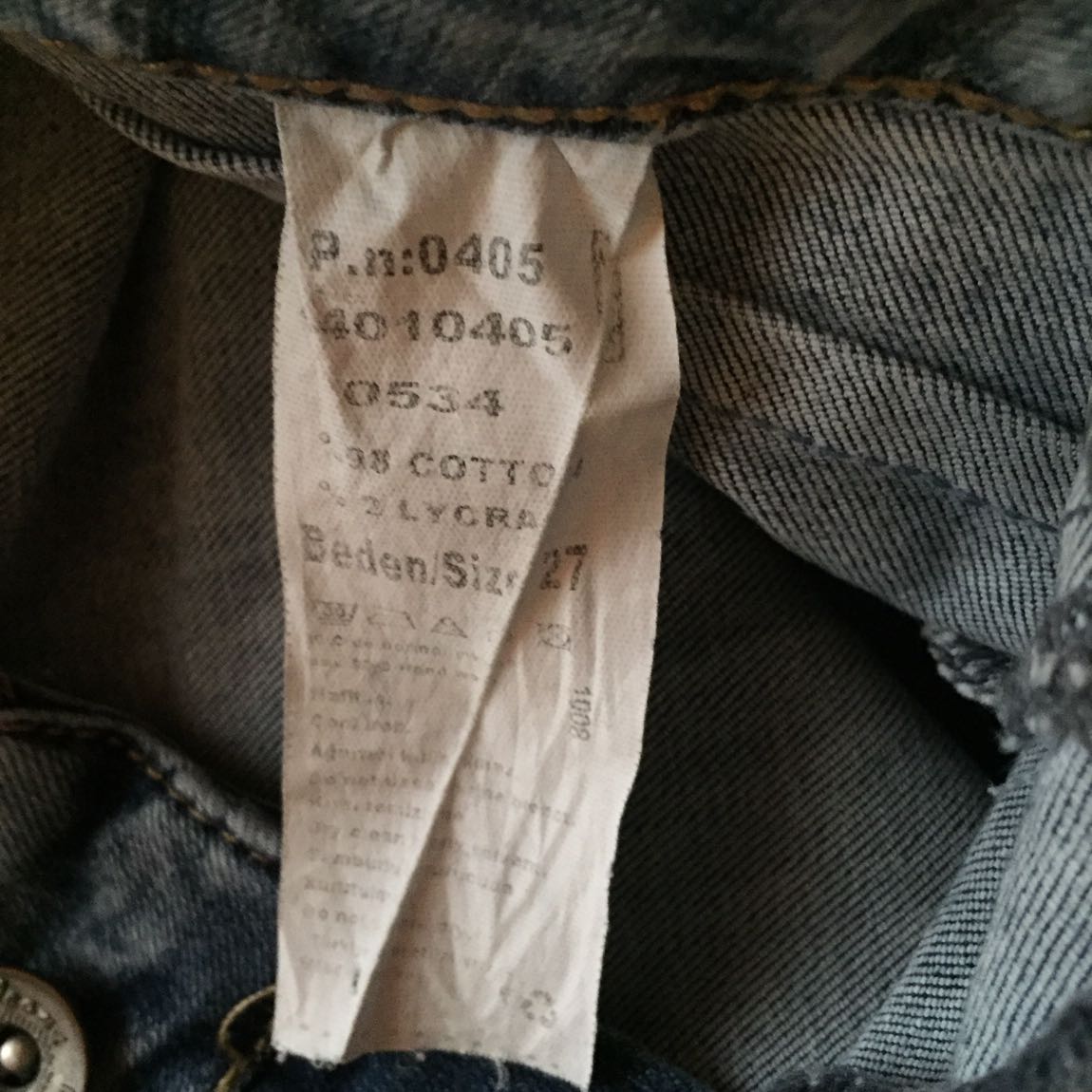 Kot jean pantolon yırtık — görsel 4/4