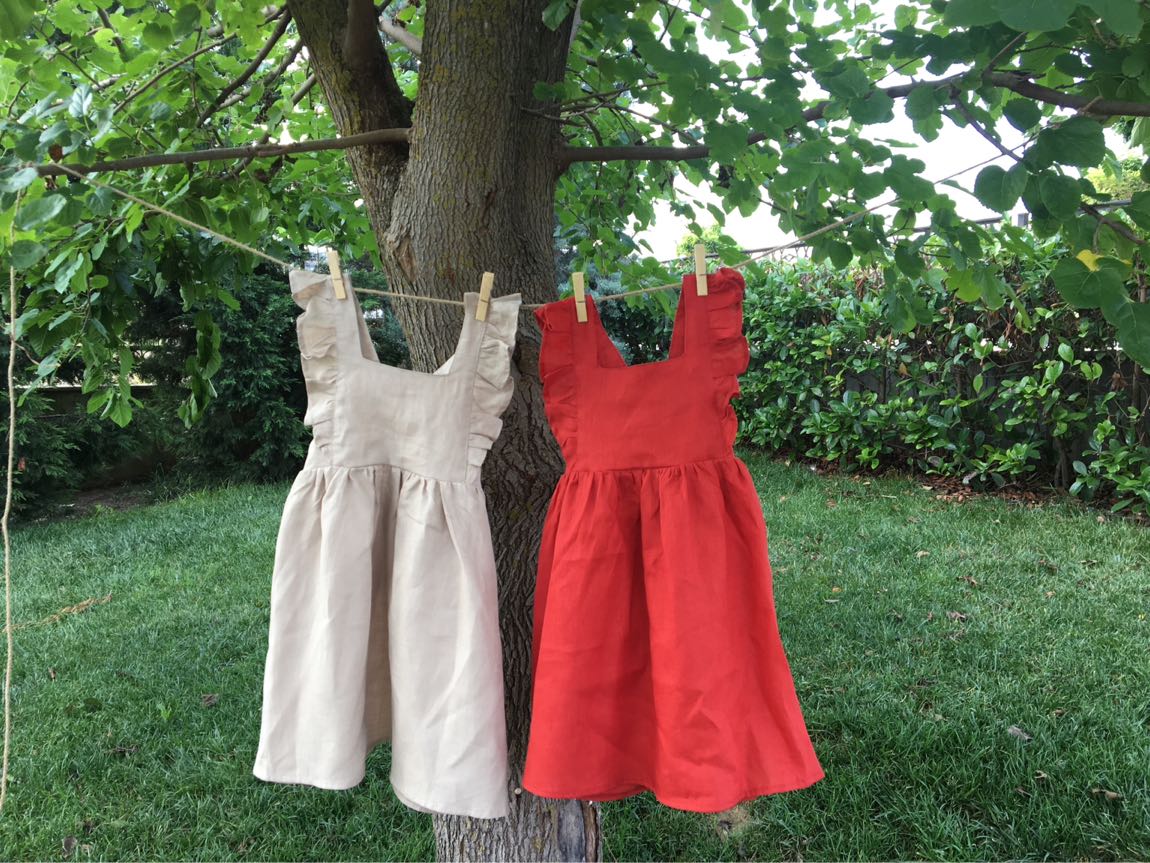 Linen Salopet elbise — görsel 4/8