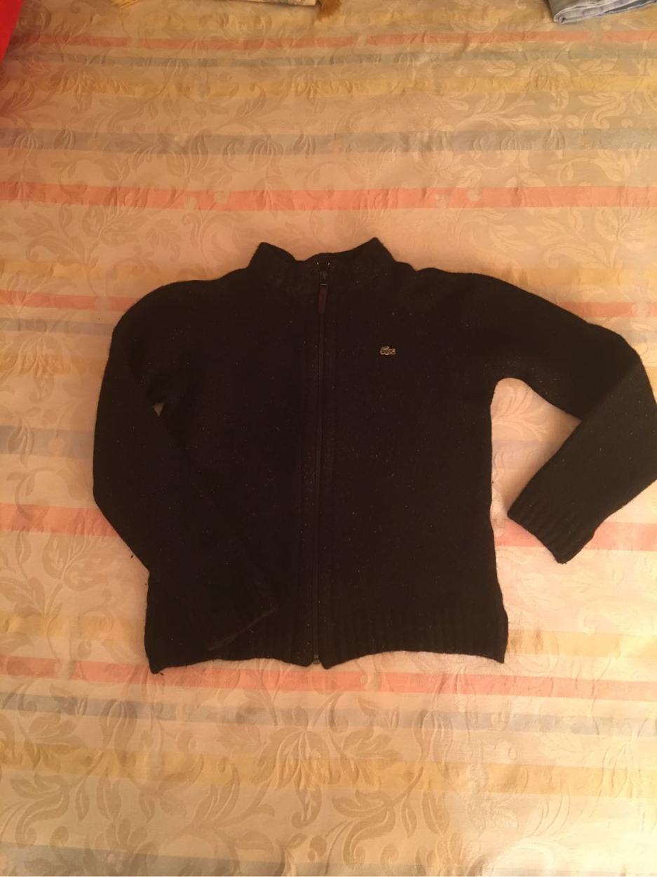 Siyah M / 38 Lacoste Hırka — görsel 2/7