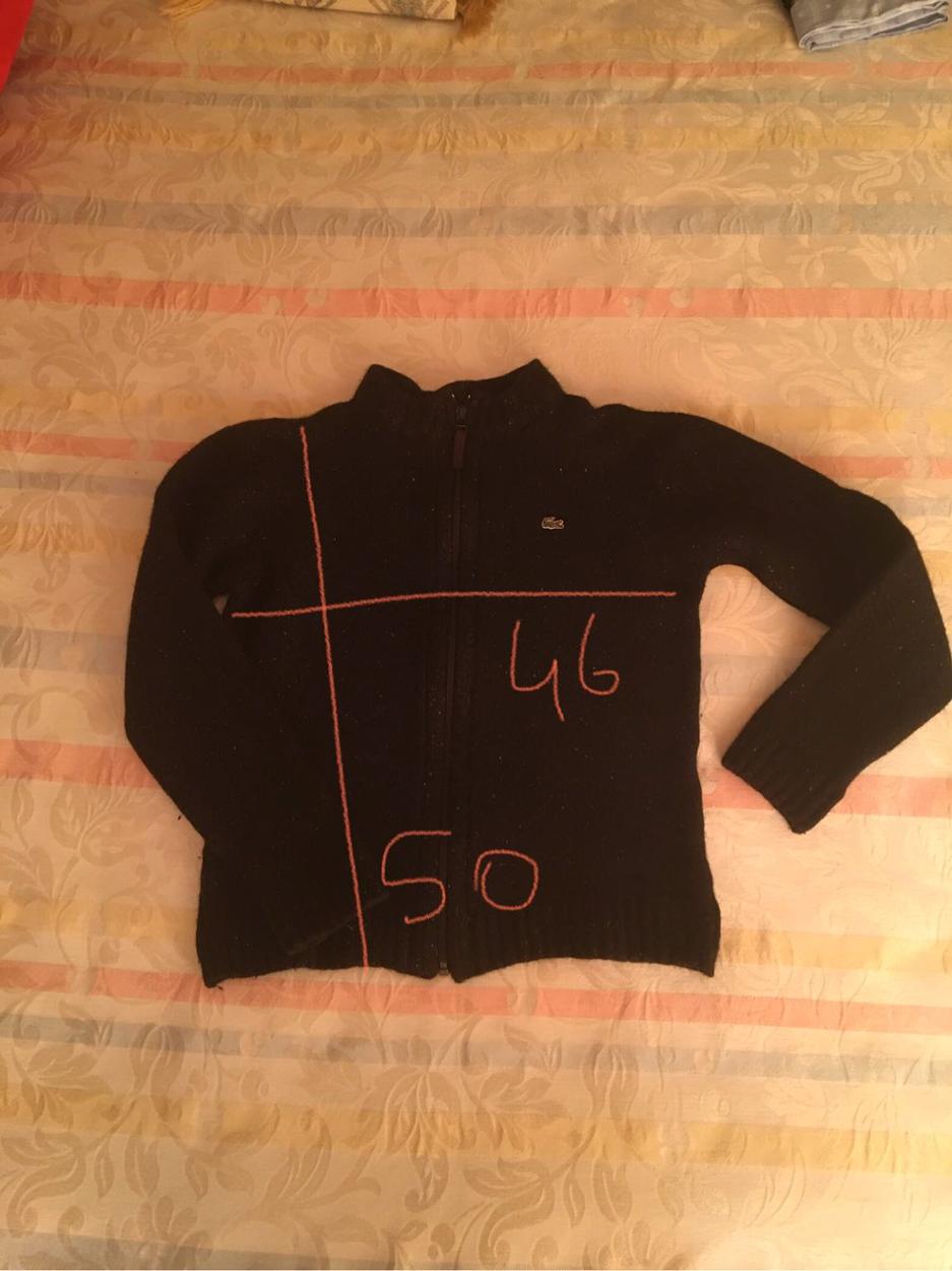 Siyah M / 38 Lacoste Hırka — görsel 3/7