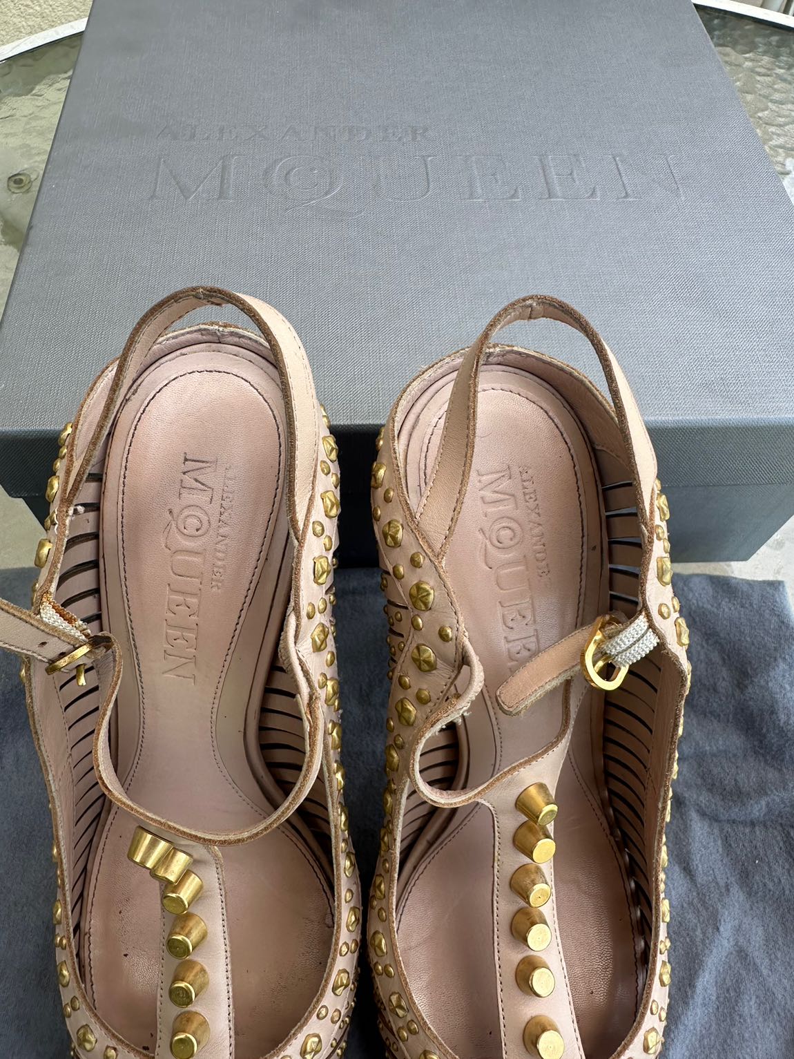 Alexander Mcqueen platform topuk — görsel 5/8