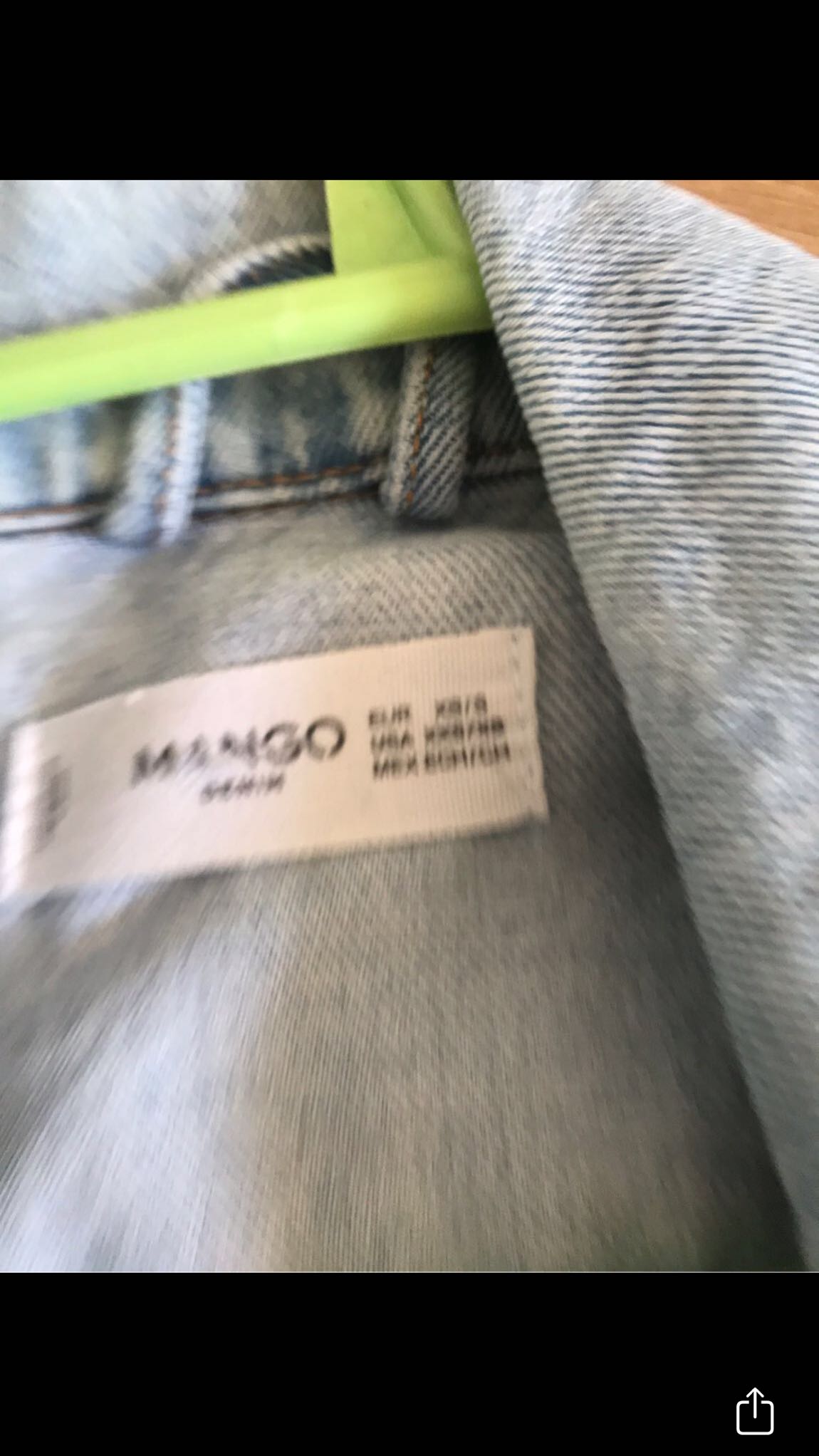 Mango denim ceket — görsel 4/6