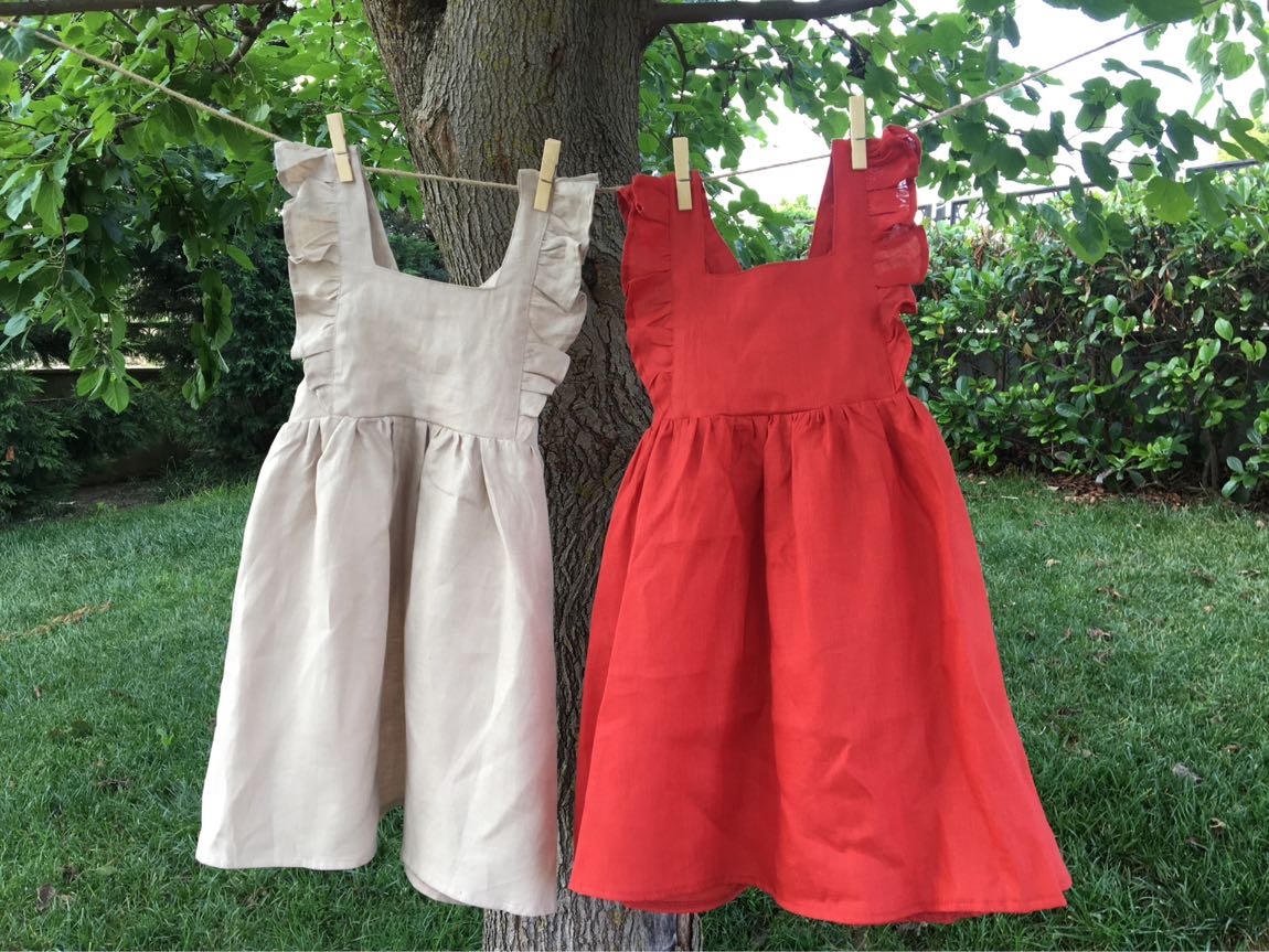Linen Salopet elbise — görsel 8/8