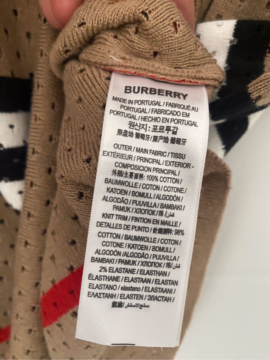 Burbery triko — görsel 4/8