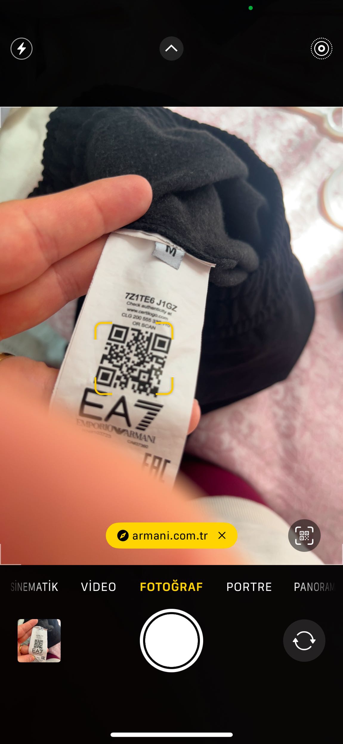 Ea7 eşofman altı — görsel 8/8