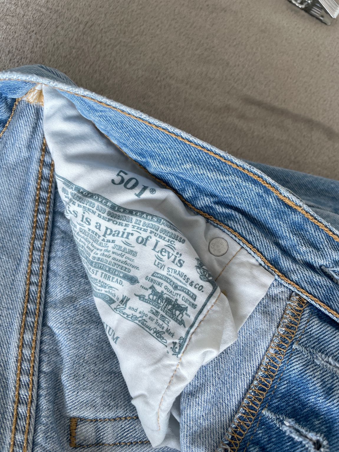Levi’s 501 Kot — görsel 3/6