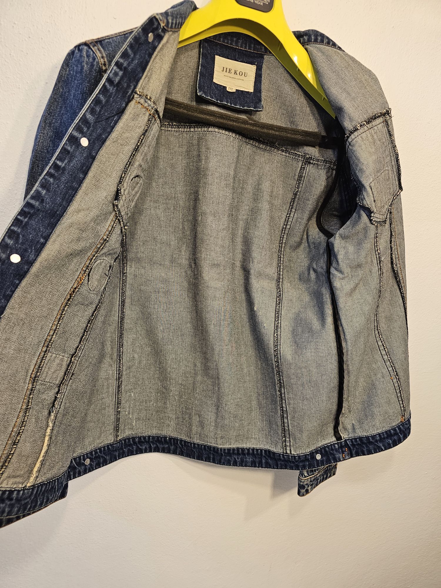 armalı kot mont jeans — görsel 8/8