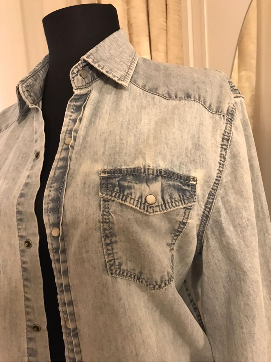 River Island Jean Gömlek — görsel 3/7