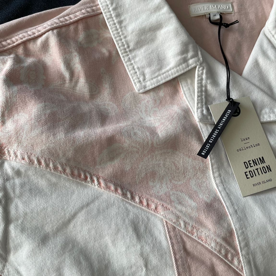 River Island denim ceket — görsel 7/8
