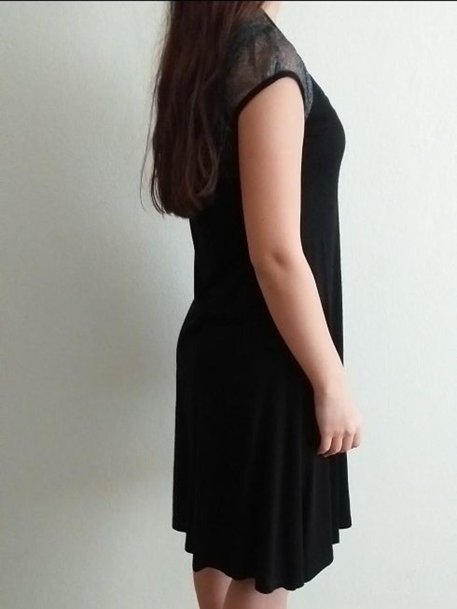 Siyah S / 36 Chima Kısa Elbise — görsel 2/3