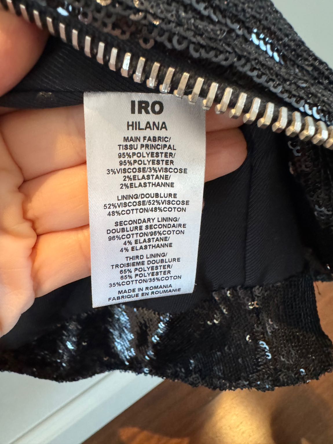 IRO biker ceket — görsel 4/5