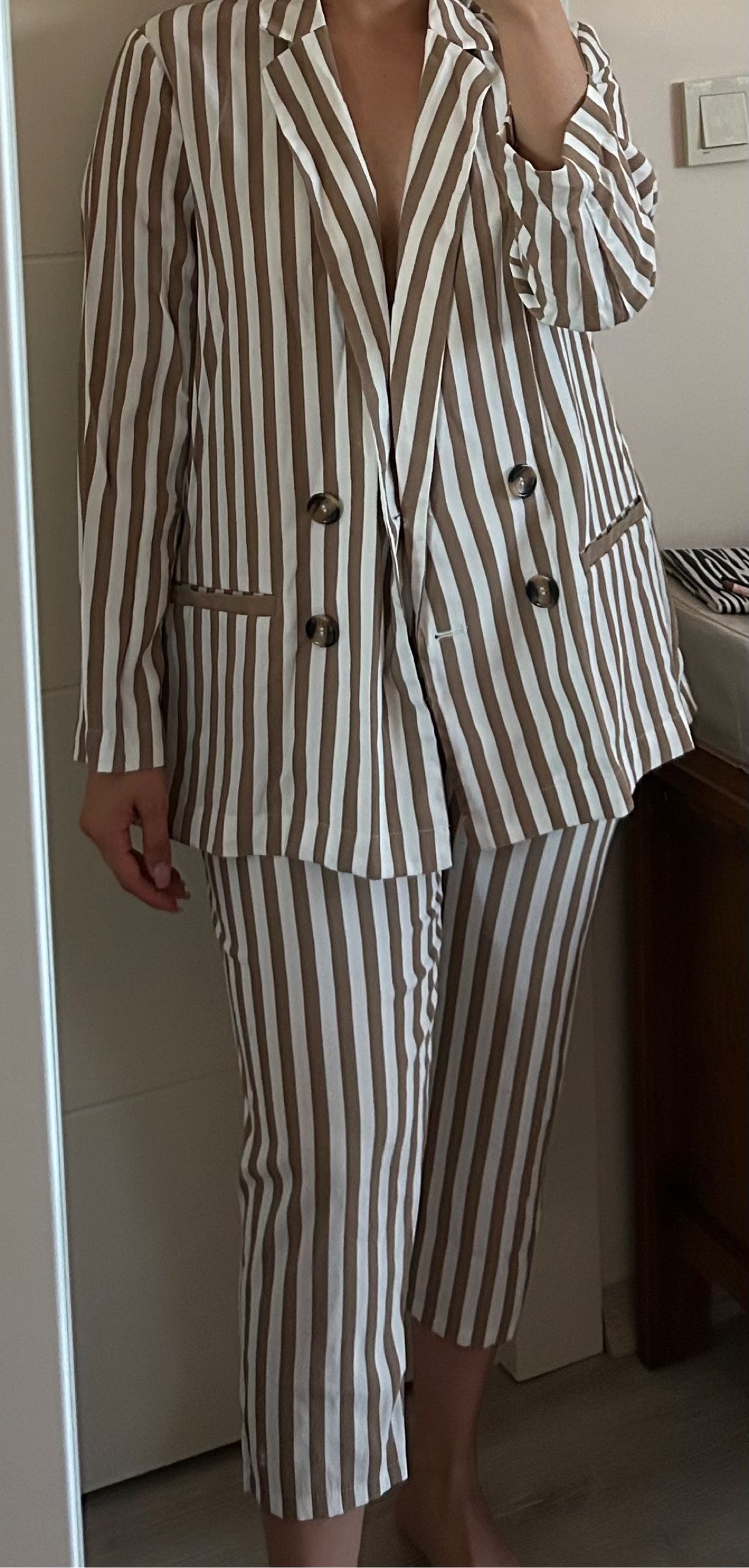 Hm kemerli pantolon ceket takım — görsel 3/8