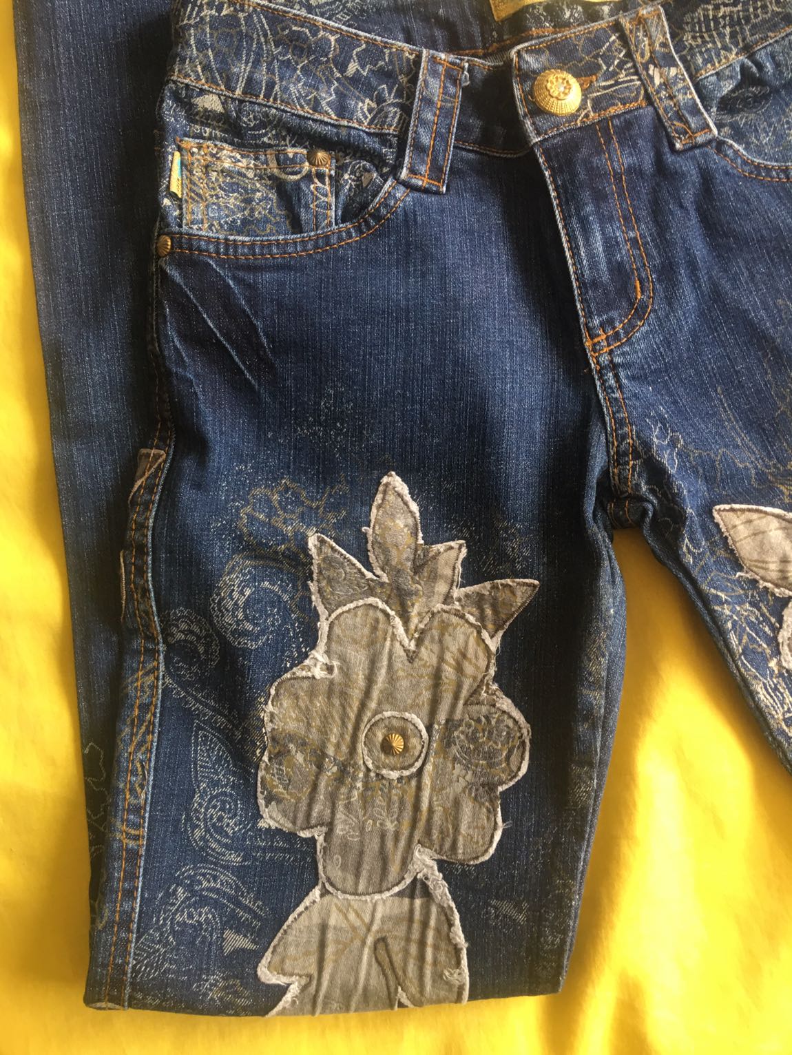 Y2K Gothic Killstar Vintage Lolita Jean — görsel 5/8