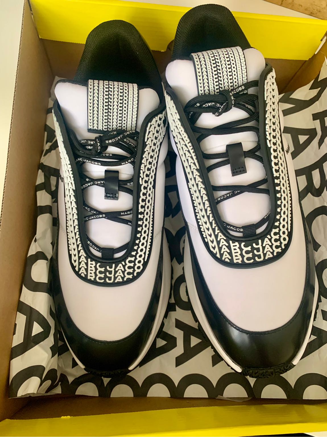 Marc Jacobs Siyah Beyaz Sneaker — görsel 7/8