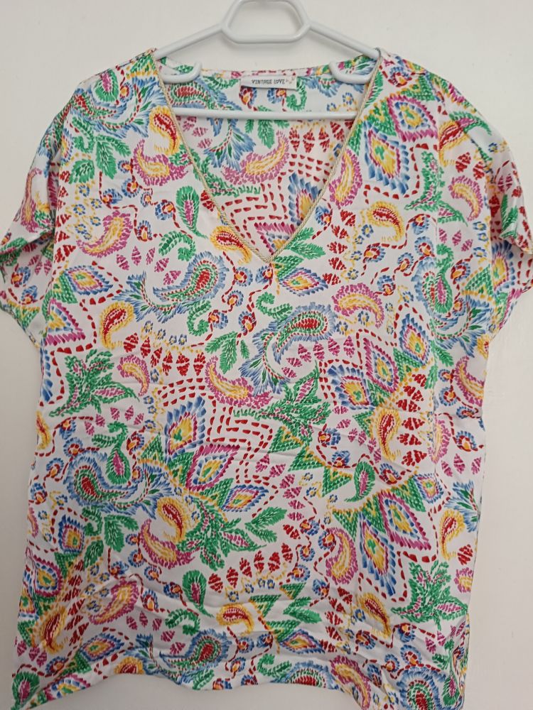 Vintage Love yurtdışı blüz — görsel 2/6