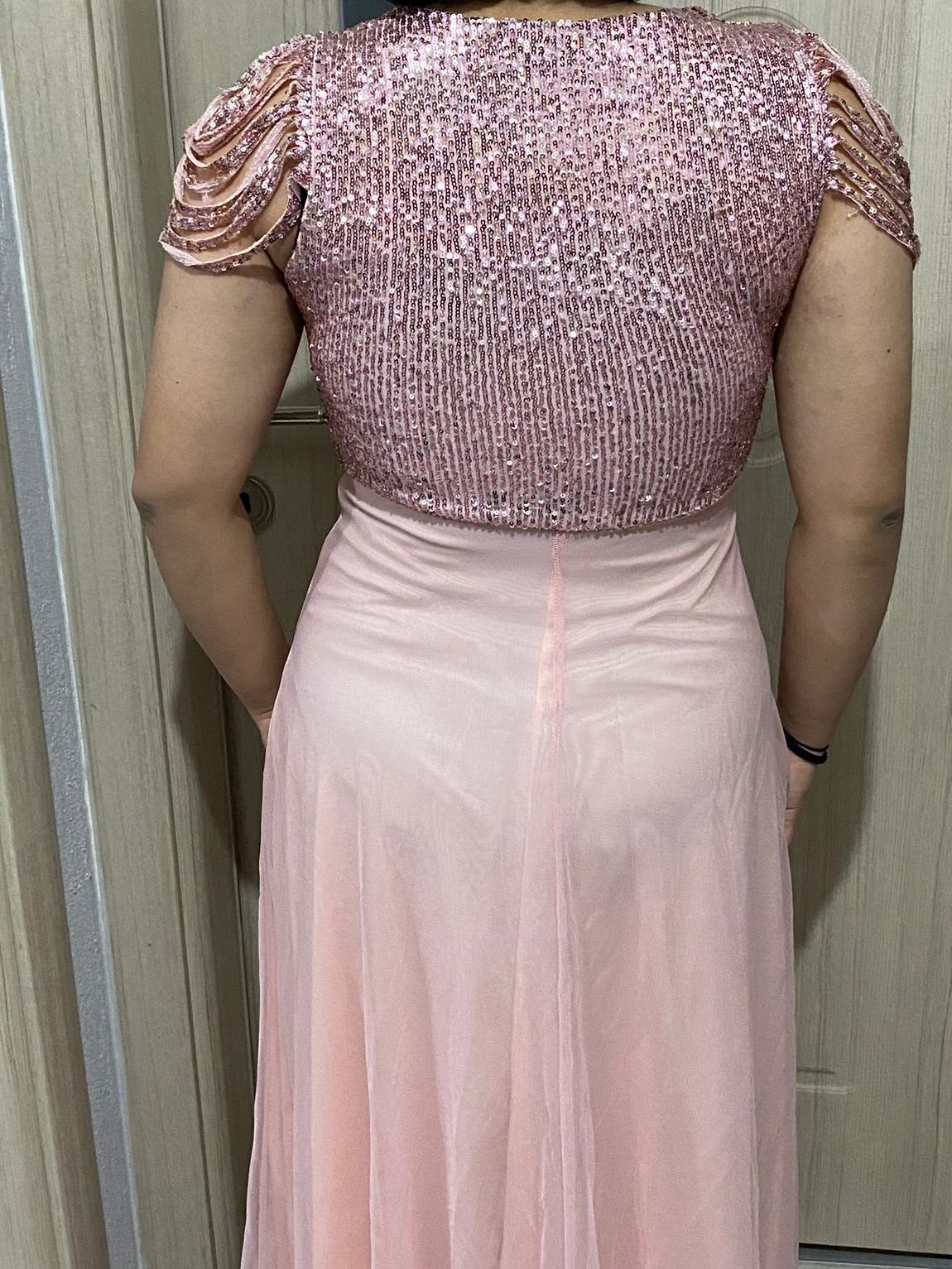 pembe abiye elbise — görsel 2/3